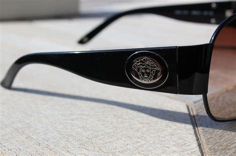 versace mod 2101 black on black with tan gradient lense|VERSACE MOD.2101 1002/13 MEDUSA Black/ Gold; Brown Gradient .